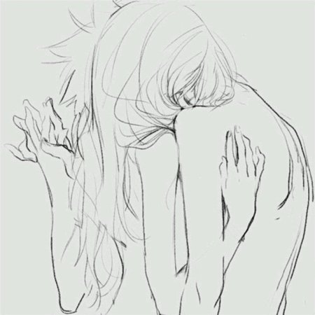 Объятия эскиз