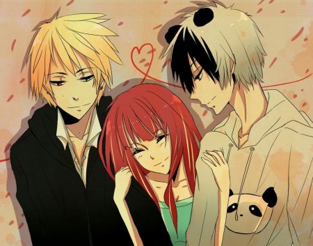 Аниме любовный треугольник