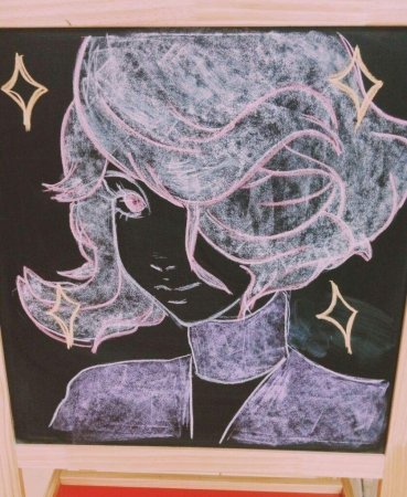 Рисунки на доске аниме