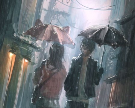 Дождливый день арт