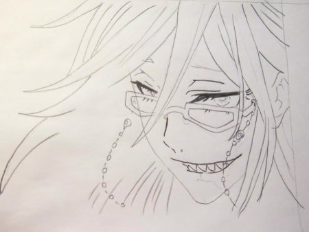 Тёмный дворецкий Грель рисунок