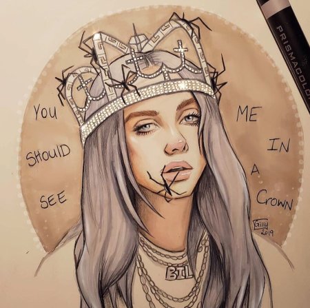 Скетчбук Билли Айлиш