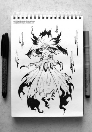 Идеи для скетчбука демоны