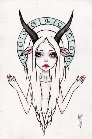 Козерог девушка