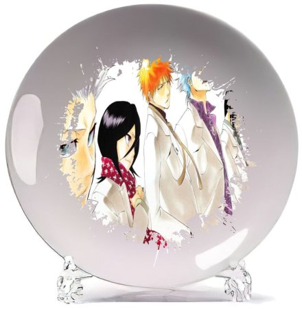 Тарелка из аниме
