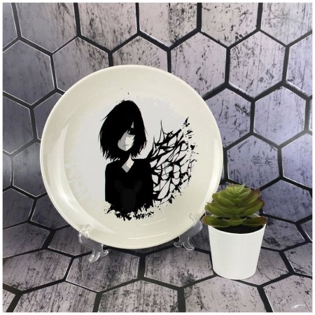 Милые аниме картинки чб