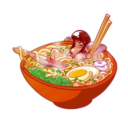 Японский рамен аниме