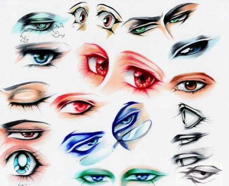 Стилизованные глаза