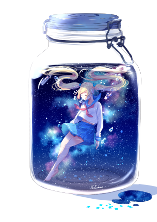 Персонажи в баночках