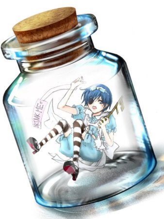 Аниме персонажи в баночках