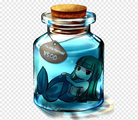 Аниме в бутылочках