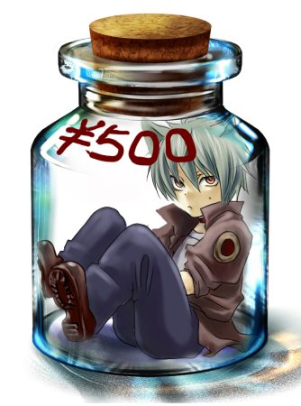 Аниме персонажи в банках