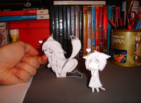 Картонные фигурки аниме