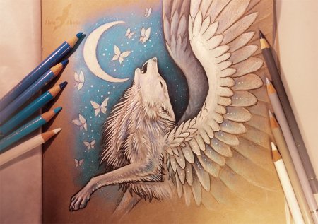 Симуран тату