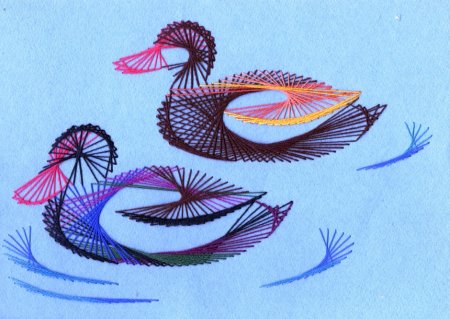 Изонить композиция