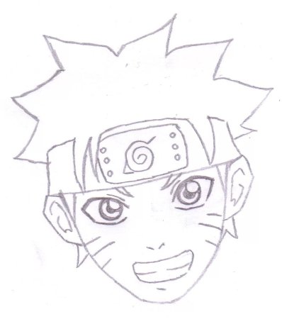 Рисунки Наруто карандашом для начинающих