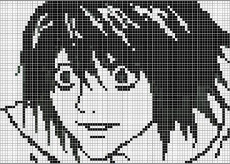 Аниме по клеточкам