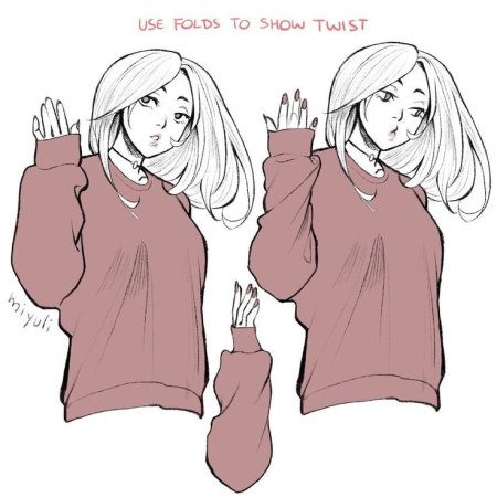 Толстовка референс для рисования