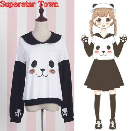 Стиль аниме в одежде для девочек