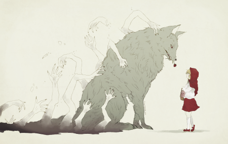 Кицунэ волк