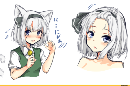 Аниме персонажи неко