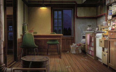 Аниме комнаты для гача лайф кухня
