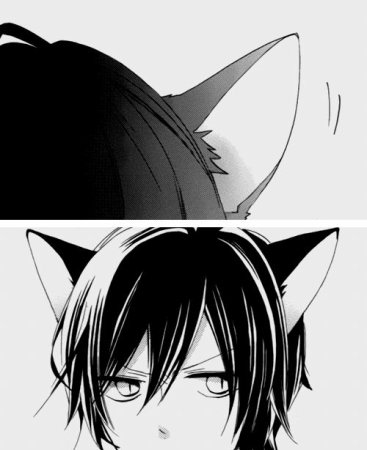 Аниме с ушками легкая срисовка