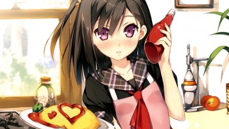 Вкусные аниме девушки