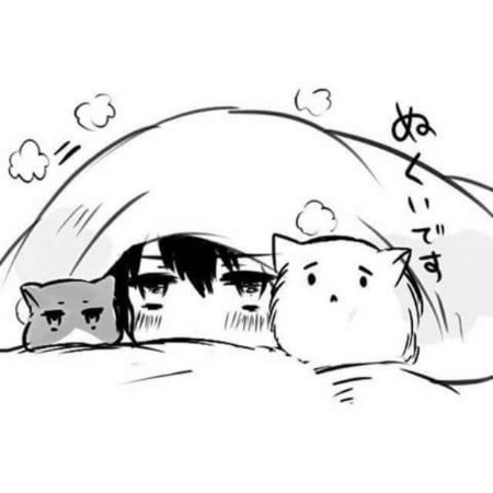 Манга котики