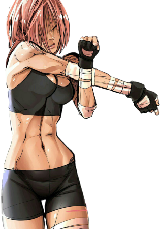 Сакура Харуно арт спорт