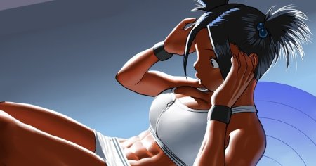 Спортивные девушки аниме