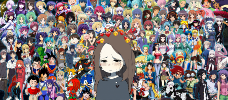 Популярные аниме персонажи
