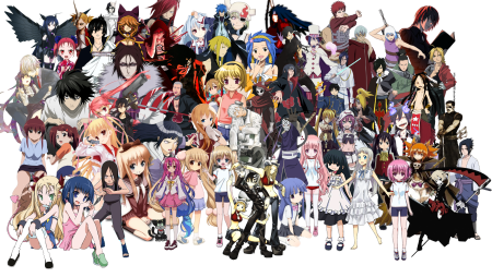 Персонажи из аниме