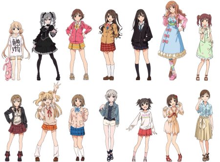 Idolmaster персонажи