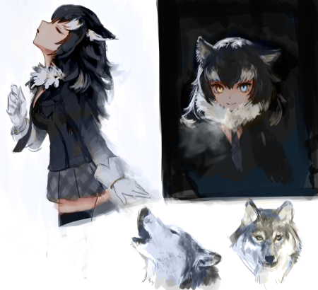 Kemono friends хаски