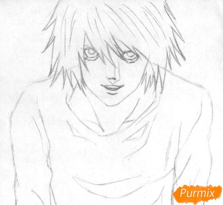 Эл карандашом