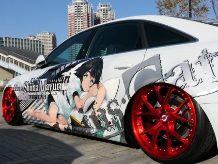 Японские машины с аэрографией