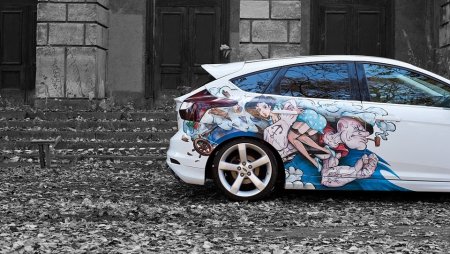 Винилография Форд фокус 2