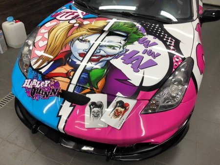 Виниловая пленка комиксы