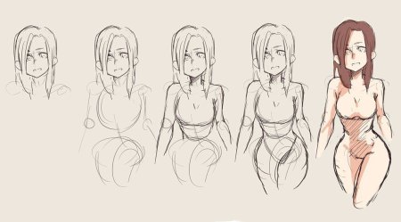 Референс девушка