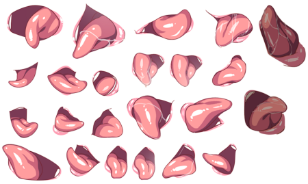 Рот ахегао референс