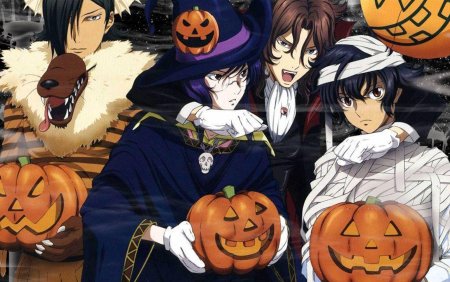 Аниме тыква Хэллоуин