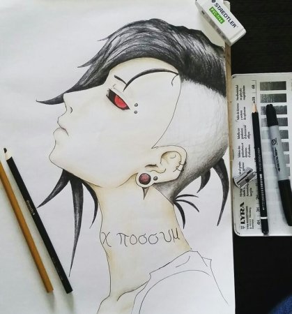 Sketchbook Токийский гуль