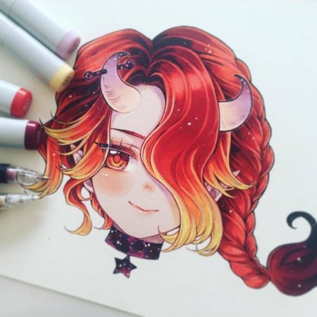 Стили рисования маркерами