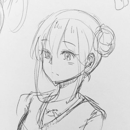 Аниме рисунки карандашом