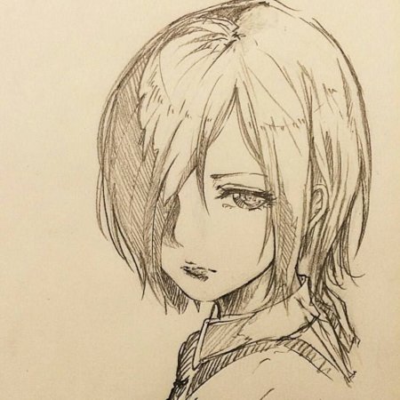 Зарисовки аниме персонажей