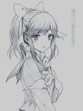 Аниме Наброски