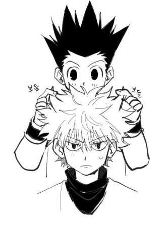 Хантер х Хантер Киллуа чб