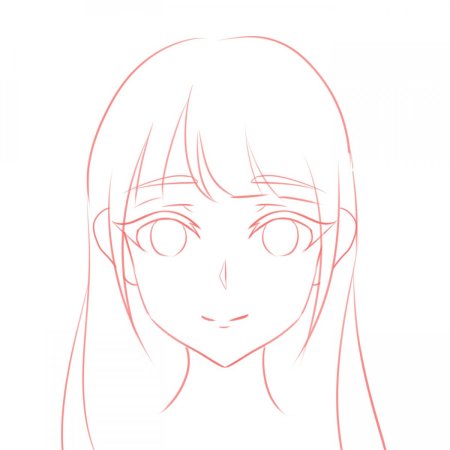 Аниме лицо