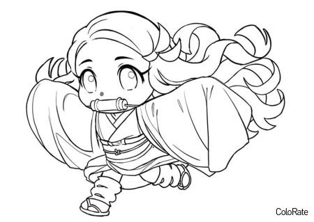 Клинок рассекающий демонов Незуко Чиби